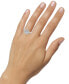 ფოტო #2 პროდუქტის Diamond Princess Halo Engagement Ring (1 ct. t.w.) in 14k White Gold