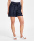 Фото #4 товара Women's High-Rise Tied-Belt Shorts, Created for Macy's