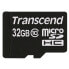 Фото #1 товара Карта памяти Transcend microSDHC 32GB