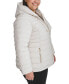 Фото #3 товара Plus Size Hooded Packable Puffer Coat, Created for Macy's