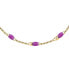 Фото #2 товара Colori SAXQ20 gold-plated leg chain with beads