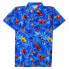 Фото #1 товара HAPPY BAY Birdie in blue hawaiian shirt