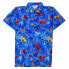 HAPPY BAY Birdie in blue hawaiian shirt