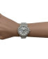 ფოტო #4 პროდუქტის Gold Round Rhinestone and Chrome Face Women Watch