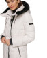 Фото #4 товара Women's Faux-Fur-Trim Hooded Anorak Puffer Coat