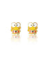 Sanrio Enamel and Peridot Crystal Kerropi 3D Stud Earrings