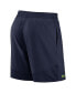 Фото #4 товара Men's College Navy Seattle Seahawks Stretch Woven Shorts