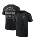 Фото #2 товара Men's Black Nashville SC Johnny Cash Oval T-shirt