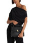 ფოტო #7 პროდუქტის Farrah Small Leather Top-Handle Satchel