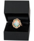 ფოტო #8 პროდუქტის Neopolitan Opal (4-1/2 ct. t.w.) & Diamond (1 ct. t.w.) Statement Ring in 14k Rose Gold (Also Available in White Gold or Yellow Gold)