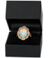 ფოტო #6 პროდუქტის Neopolitan Opal (4-1/2 ct. t.w.) & Diamond (1 ct. t.w.) Statement Ring in 14k Rose Gold (Also Available in White Gold or Yellow Gold)