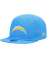 Фото #1 товара Infant Boys and Girls Powder Blue Los Angeles Chargers My 1st 9FIFTY Snapback Hat