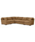 Фото #6 товара Radley 5-Pc. Fabric Sectional Sofa, Created for Macy's