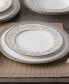 Summit Platinum Set of 4 Salad Plates, Service For 4