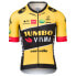 Фото #1 товара AGU Jumbo-Visma Premium Replica Short Sleeve Jersey