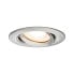 Фото #1 товара PAULMANN 928.99 - Recessed lighting spot - GU10 - 1 bulb(s) - 2700 K - 460 lm - Metallic