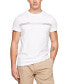 Фото #1 товара Men's Slim-Fit Stripe Logo T-Shirt