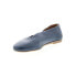 Фото #8 товара Miz Mooz Etta Womens Blue Leather Slip On Ballet Flats Shoes