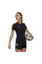 Фото #3 товара Футболка Adidas Tiro Essentials Женская Черно-оранжевая