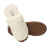 Фото #1 товара Jessica Simpson Womens Cable Knit Scuff Slippers - Cream/Small