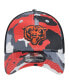 Фото #3 товара Men's Camo/Black Chicago Bears Active 39thirty Flex Hat