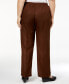 Фото #2 товара Plus Size Classic Pull-On Straight-Leg Average Length Pants