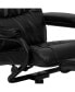 Фото #15 товара Contemporary Multi-Position Recliner & Ottoman W/ Wrapped Base