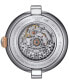 ფოტო #3 პროდუქტის Women's Bellissima Two-Tone PVD Stainless Steel Bracelet Watch 29mm