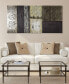 Фото #4 товара Stacked 2 Textured Metallic Hand Painted Wall Art by Martin Edwards, 30" x 60" x 2"
