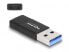 Фото #3 товара Delock 60001 - USB A - USB C - Black