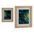 Картина Лист растения Зеленый Коричневый Cтекло ДСП 23 x 3 x 28 cm