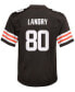 Big Boys and Girls Jarvis Landry Brown Cleveland Browns Game Jersey