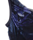 Women's Dinah Printed Asymmetric Sleeveless Top