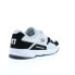 Фото #15 товара DC Construct ADYS100822-BKW Mens White Leather Skate Sneakers Shoes