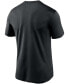 Men's Big and Tall Black Atlanta Falcons Logo Essential Legend Performance T-shirt