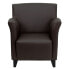 Фото #3 товара Hercules Roman Series Brown Leather Lounge Chair