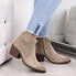 Фото #3 товара Openwork leather cowboy boots S.Barski W OLI32C, beige