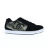 Фото #2 товара DC Net 302361-0BG Mens Black Nubuck Lace Up Skate Inspired Sneakers Shoes