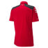 Puma Sf Team Collared Short Sleeve Shirt Mens Red Casual Tops 76341601