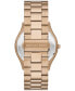 Фото #2 товара Наручные часы Caravelle Men's Dress Gold-Tone Stainless Steel Expansion Bracelet Watch 30mm.