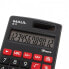 Jakob Maul GmbH MAUL M 12 - Pocket - Display - 12 digits - 1 lines - Battery/Solar - Black - Red