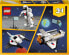 Фото #8 товара LEGO Creator 31134 3-in-1 Spaceshuttle Toy for Astronaut to Spaceship, Construction Toy for Children, Boys, Girls from 6 Years, Creative Gift Idea