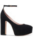 ფოტო #2 პროდუქტის Women's Gia Ankle-Strap Platform Dress Pumps