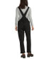 Фото #2 товара Women's Baggy Straight Leg Overalls