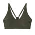 Women's V-Neck Racerback Bikini Top - All in Motion™ Olive Green Size 16-18