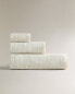 Фото #3 товара Mini waffle-knit textured bath towel