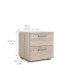 Austin 2 Drawer Nightstand