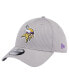 Фото #1 товара Men's Gray Minnesota Vikings Active 39Thirty Flex Hat