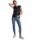 ფოტო #4 პროდუქტის DKNY Women's Rhinestone-Logo Graffiti Graphic Tank Top