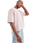 Фото #1 товара Bershka boxy fit t-shirt in pink